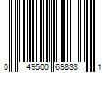 Barcode Image for UPC code 049500698331