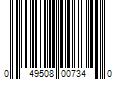 Barcode Image for UPC code 049508007340