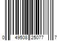 Barcode Image for UPC code 049508250777