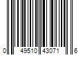 Barcode Image for UPC code 049510430716