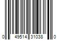 Barcode Image for UPC code 049514310380