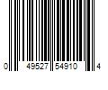 Barcode Image for UPC code 049527549104