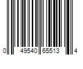 Barcode Image for UPC code 049540655134