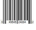 Barcode Image for UPC code 049545248942