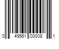 Barcode Image for UPC code 049561000081