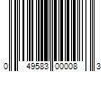 Barcode Image for UPC code 049583000083