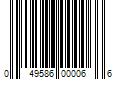 Barcode Image for UPC code 049586000066