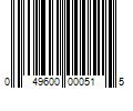 Barcode Image for UPC code 049600000515