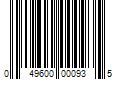 Barcode Image for UPC code 049600000935