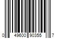 Barcode Image for UPC code 049600903557