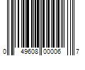 Barcode Image for UPC code 049608000067