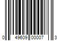 Barcode Image for UPC code 049609000073