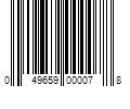 Barcode Image for UPC code 049659000078