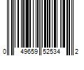 Barcode Image for UPC code 049659525342