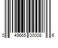 Barcode Image for UPC code 049665000086