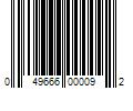 Barcode Image for UPC code 049666000092