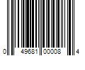 Barcode Image for UPC code 049681000084