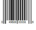 Barcode Image for UPC code 049689000086