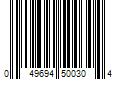 Barcode Image for UPC code 049694500304