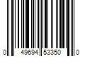 Barcode Image for UPC code 049694533500