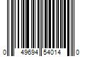 Barcode Image for UPC code 049694540140