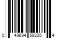 Barcode Image for UPC code 049694592354