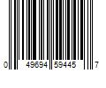 Barcode Image for UPC code 049694594457