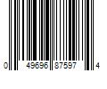 Barcode Image for UPC code 049696875974