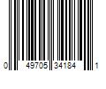 Barcode Image for UPC code 049705341841