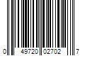 Barcode Image for UPC code 049720027027