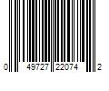 Barcode Image for UPC code 049727220742