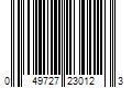 Barcode Image for UPC code 049727230123