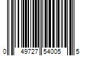 Barcode Image for UPC code 049727540055