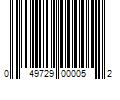 Barcode Image for UPC code 049729000052