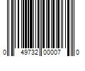 Barcode Image for UPC code 049732000070