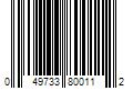 Barcode Image for UPC code 049733800112