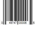 Barcode Image for UPC code 049747000065