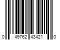 Barcode Image for UPC code 049762434210