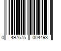 Barcode Image for UPC code 0497675004493