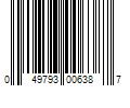 Barcode Image for UPC code 049793006387