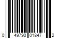 Barcode Image for UPC code 049793018472