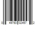 Barcode Image for UPC code 049793024572