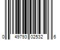 Barcode Image for UPC code 049793025326