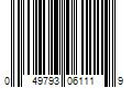 Barcode Image for UPC code 049793061119