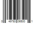 Barcode Image for UPC code 049793065001