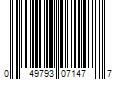 Barcode Image for UPC code 049793071477