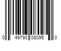 Barcode Image for UPC code 049793080950