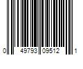 Barcode Image for UPC code 049793095121