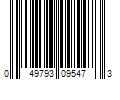 Barcode Image for UPC code 049793095473