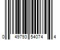 Barcode Image for UPC code 049793540744